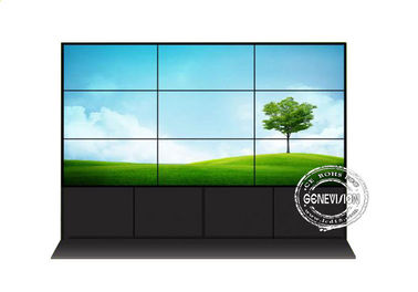 HDデジタルの表記のビデオ壁パネル、LCDの狭い端のビデオ壁3*3か4*4 46 inch~55インチ1.8mm